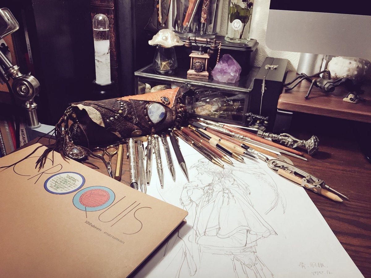 絵描きさんの筆箱の中身が見たい 絵描きさんの筆箱の中身が見たい