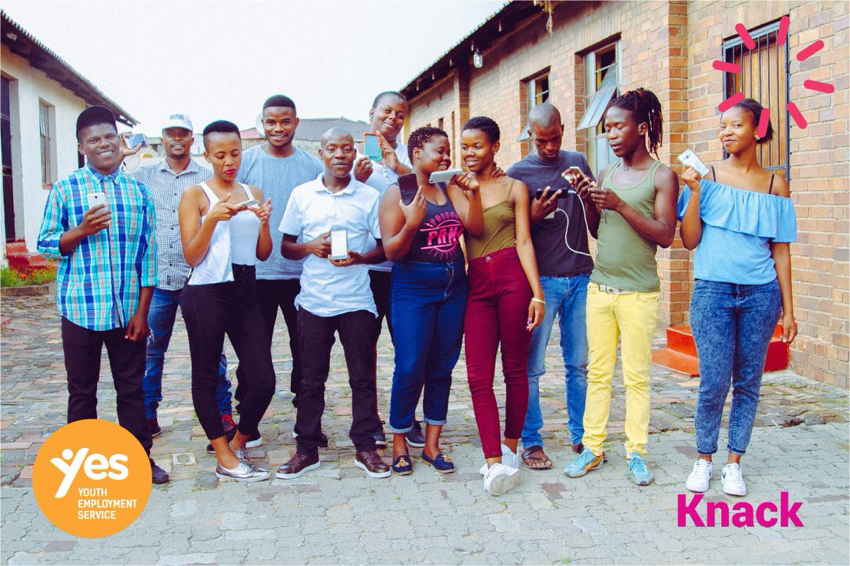Yes4YouthZA's tweet photo. YES has partnered with @KnackUp, which uses games to help job-seekers identify their strengths &amp; good job fit WITHOUT needing a formal certificate. It's perfect for South Africa, where we're trying to address inequality &amp; create a new economic future for our unemployed youth! https://t.co/3dNIMRIFfW