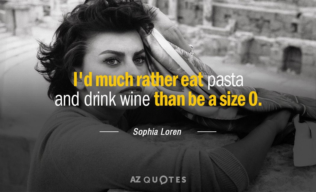 alainaderosa's tweet photo. If there ever was a “National” day for me, today is it! #NationalPastaDay #notasizezero https://t.co/ej40sXpGr6