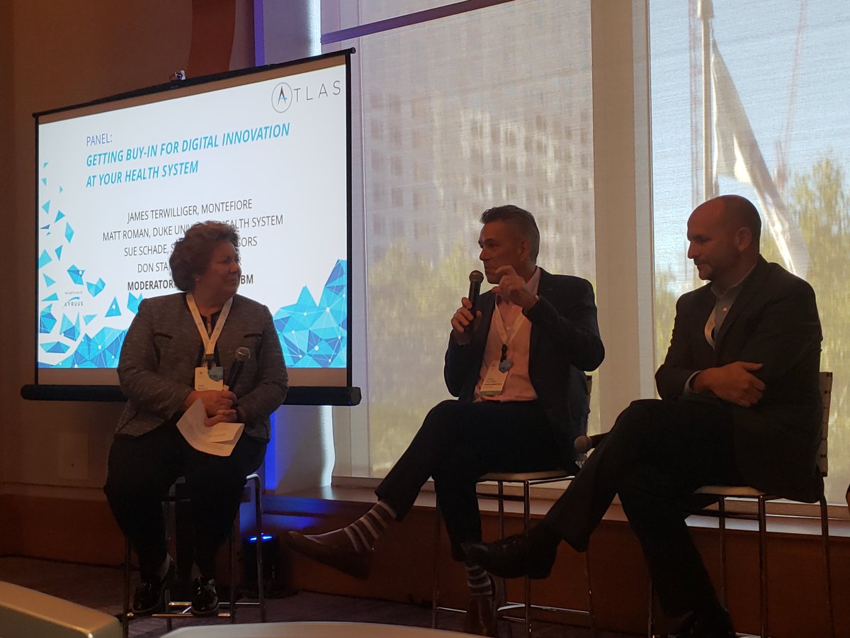 MontefioreNYC's tweet image. We’re looking at #patientaccess to guide how to best transform patient experiences. This only happens by getting buy-in from clinical, operational and IT leaders, as well as patients. – Jim Terwilliger at #AccessATLAS