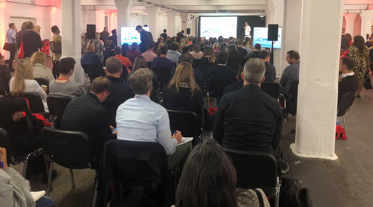 TRLegalEurope's tweet photo. Up next on the Second Stage at the @wearelegalgeek Conference, @chgamez, Senior Director, Innovation, @thomsonreuters and Edward Taylor, CEO, @synergist_io will be speaking on collaboration on a contract negotiation concept #LegalGeek #TRLegalTech https://t.co/BtbjTwxzK9