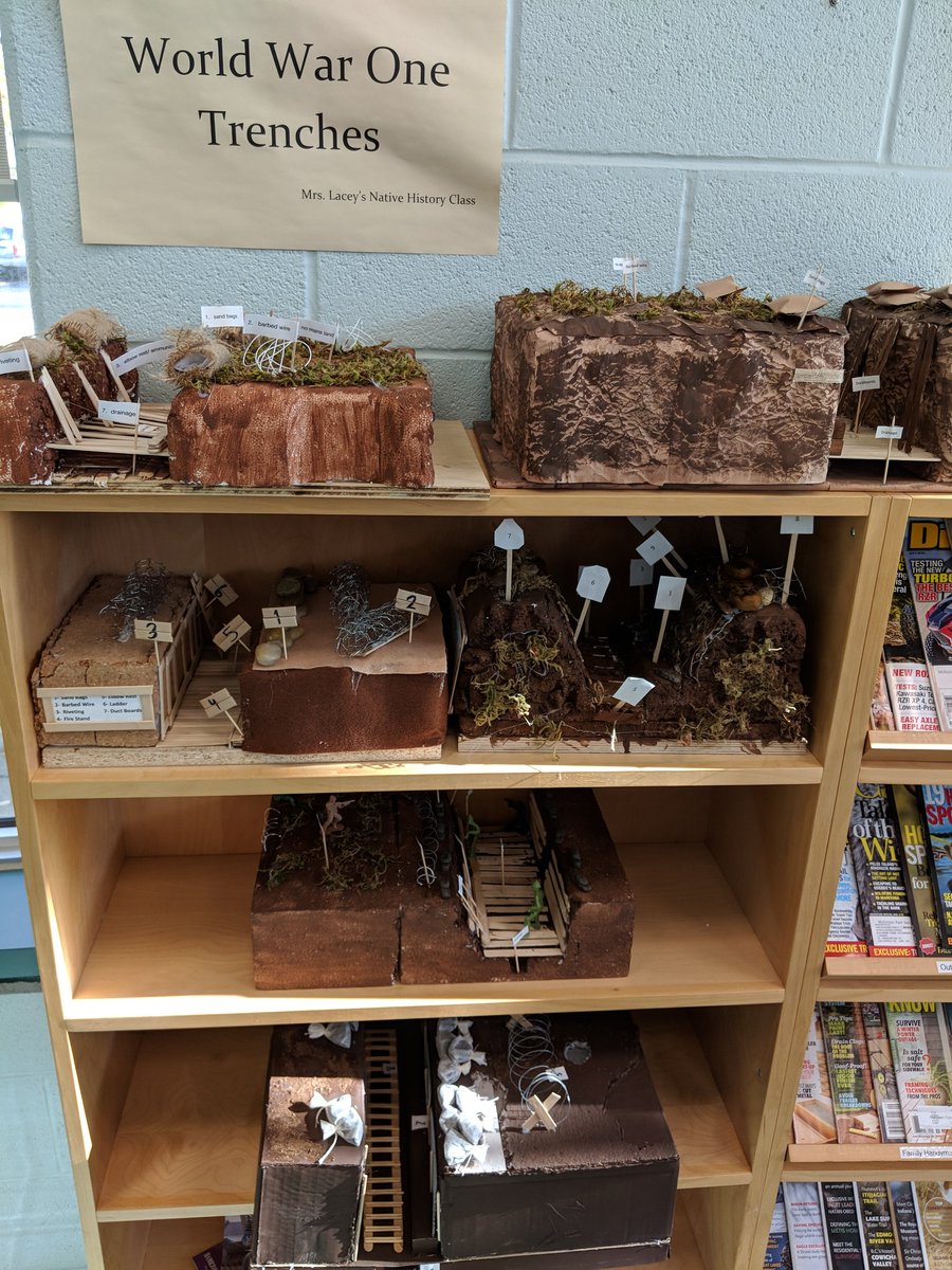 MPSS Library (@mpsslibrary) on Twitter photo Thanks to Mrs. Lacey's History class for the new WWI trenches, they look amazing! <a href="/MPSSBlueDevil/">Blue Devil</a> <a href="/krueger_cathi/">Cathi Krueger</a> Thanks to Mrs. Lacey's History class for the new WWI trenches, they look amazing! <a href="/MPSSBlueDevil/">Blue Devil</a> <a href="/krueger_cathi/">Cathi Krueger</a>