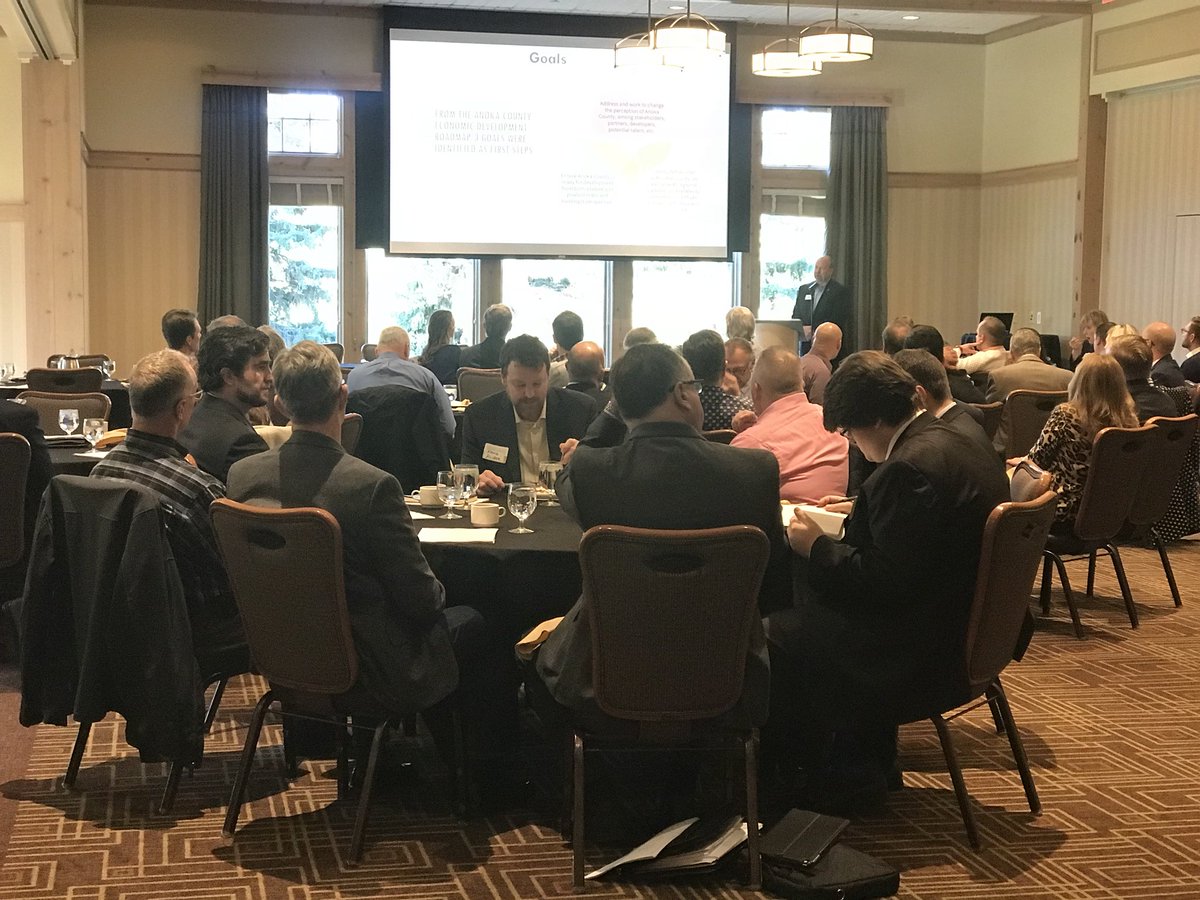 AnokaCounty's tweet image. Thank you area brokers for joining us to learn about the exciting #economicdevelopment opportunities happening in the AC! #upriver #positionedforsuccess