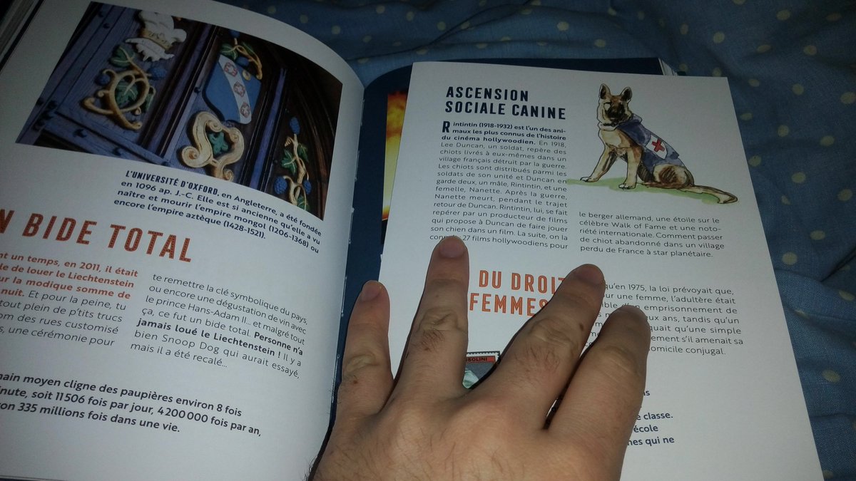 Salut <a href="/DocSevenTV/">William - DocSeven</a>  j'ai bien reçu ton livre mais une des pages c'est décoller. Es qu'il y a une solution ? Sinon continue comme ça tu es géniale !