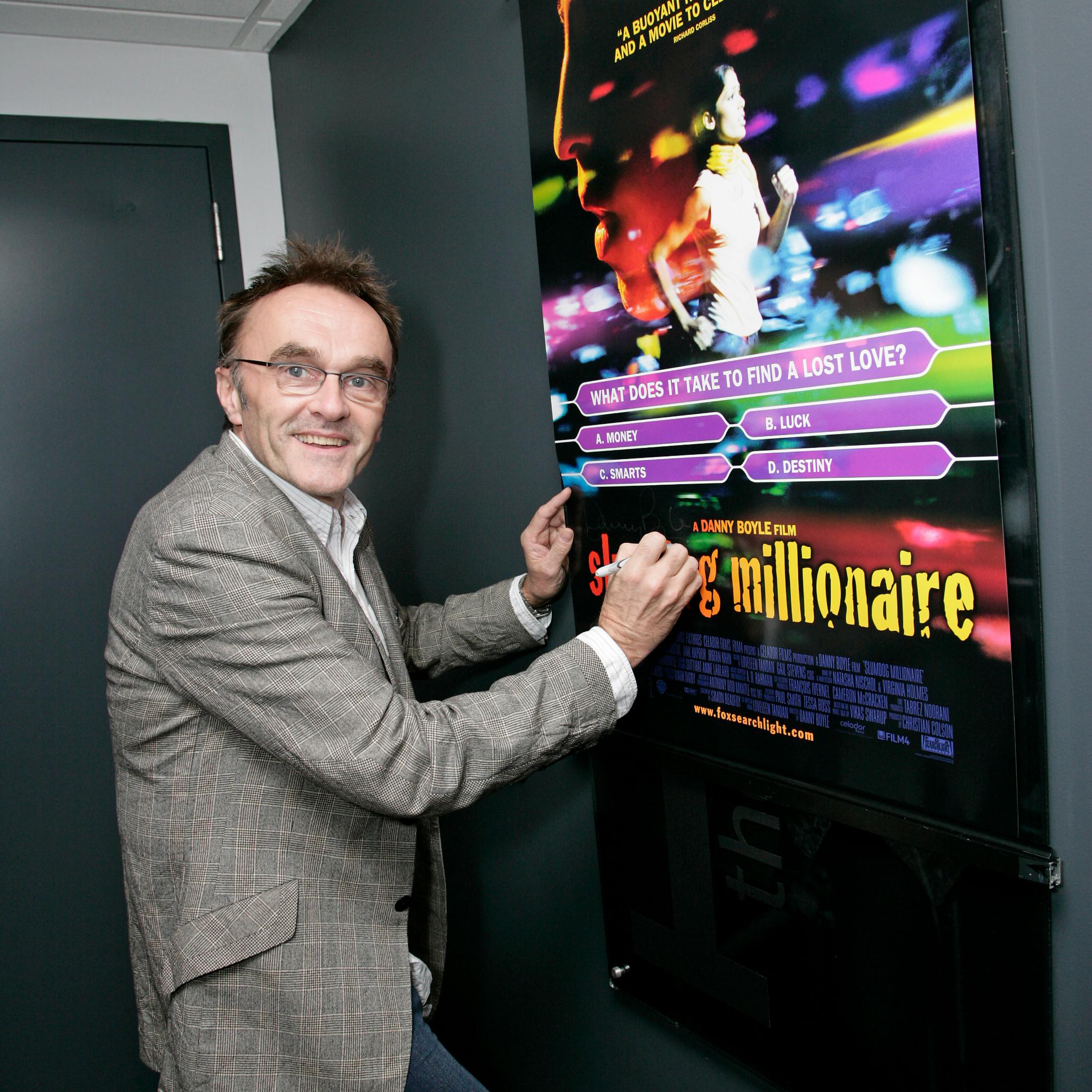 It s filmmaker Danny Boyle s birthday! Many happy memories of his evening here in 2008 with SLUMDOG MILLIONAIRE. 