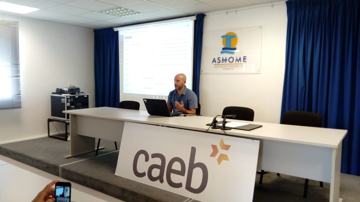 CloudHotelier's tweet photo. ¡Muchas gracias a todos los que habéis acudido a nuestra presentación de las novedades del #CloudHotelierPMS y a @ASHOME_Menorca por cedernos vuestro espacio! Os mantendremos informados de todas las novedades. #CloudHotelier #PMS #CRM #ChannelManager @xpallicer https://t.co/o68YVVCRmd