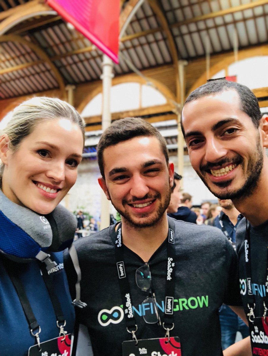 AletheaTaylor's tweet photo. Finally a neck pillow that works, thanks #infinigrow #SaaStock18 #Saastockstartups #saastock https://t.co/93WYCBFcEs