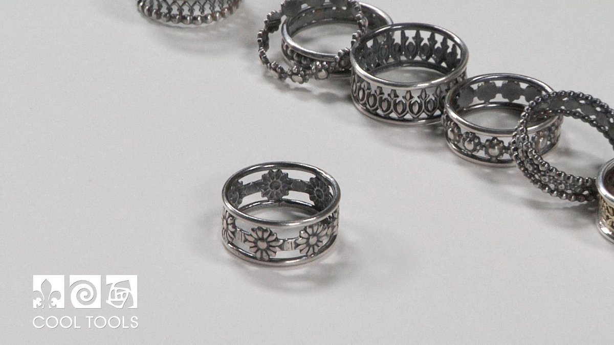 CoolToolsStore's tweet photo. New Video: Stacked Patterned Wire Rings
by Karen Trexler

WATCH HERE: https://t.co/xUxOy7Fjvl

#patternedwire #wire #stackedrings #solderedrings #metalsmith #metalsmithing #soldering #jewelryartist #bezelwire #cooltools https://t.co/rTqRmjJHK0