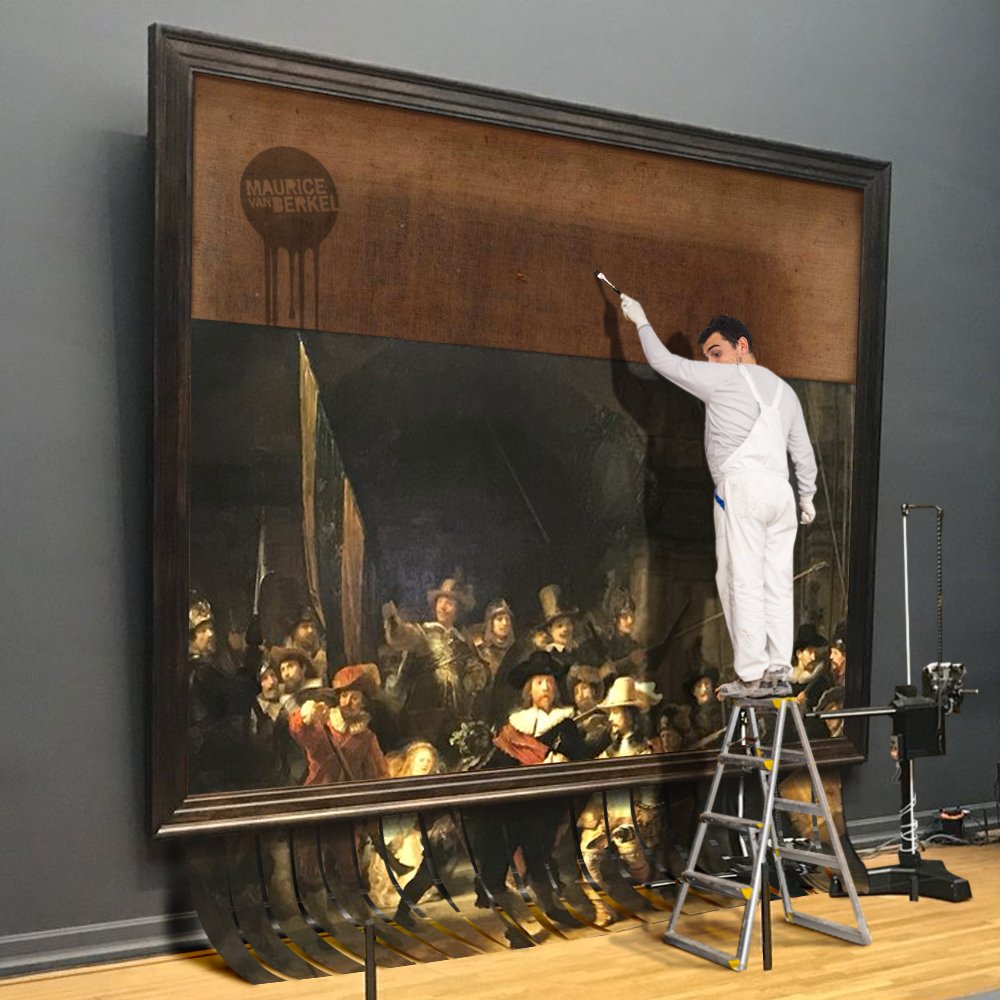 Restauratie Nachtwacht gaat langer duren dan oorspronkelijk gepland.