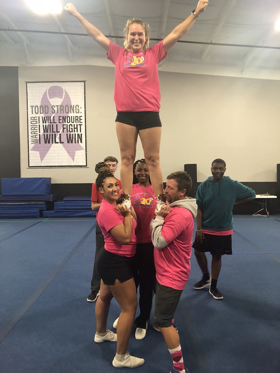 INTechCheer's tweet image. The Indiana Tech Cheer team loved having David Bokhart at our practice last night! Go support him for real men wear pink! main.acsevents.org/site/TR/Making…