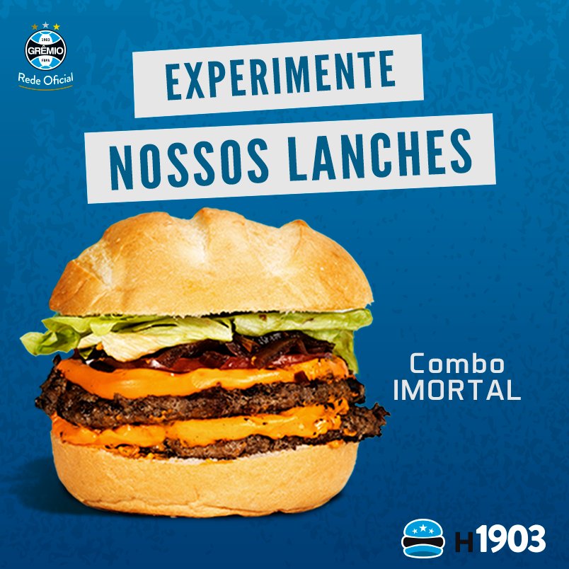 Burger1903's tweet photo. Hoje é dia de sabor Imortal. 🍔 https://t.co/6t4xRiCnrZ