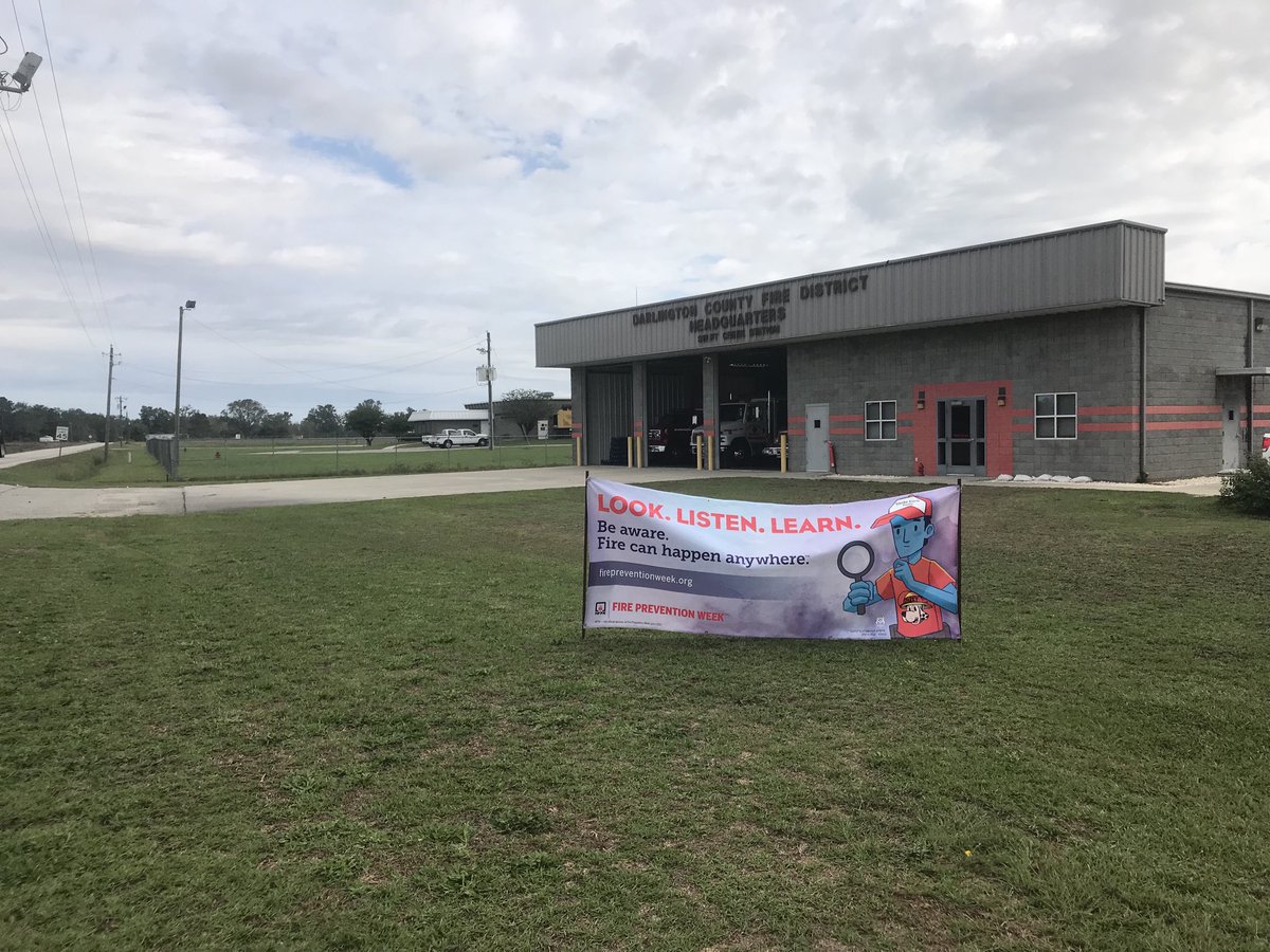 DarCoFireDistSC's tweet image. Be aware. Fire can happen anywhere. #looklistenlearn