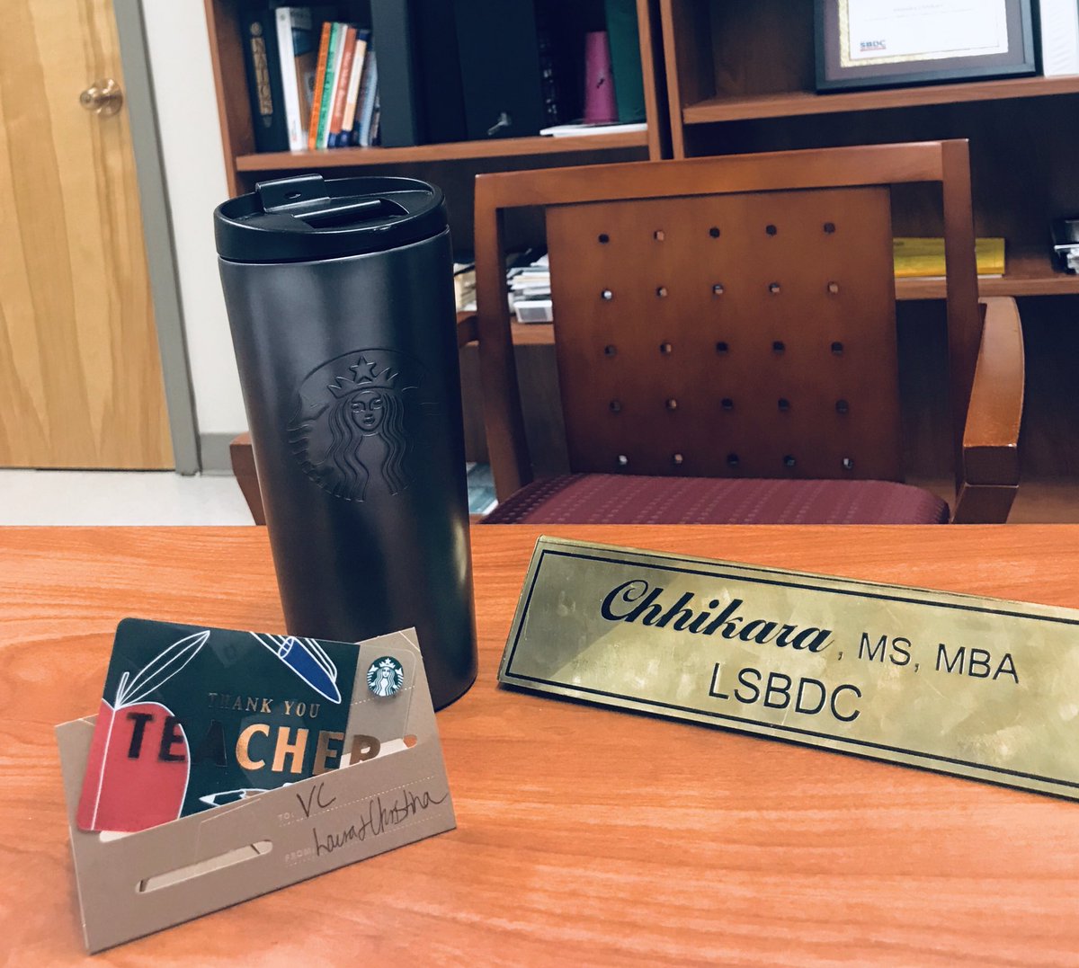 TalktoVC's tweet image. Thanks to my amazing team @LSBDCULM for making the day special. Calling a #coach or #teacher is much better then being called a boss. #leadership 🤗🤗