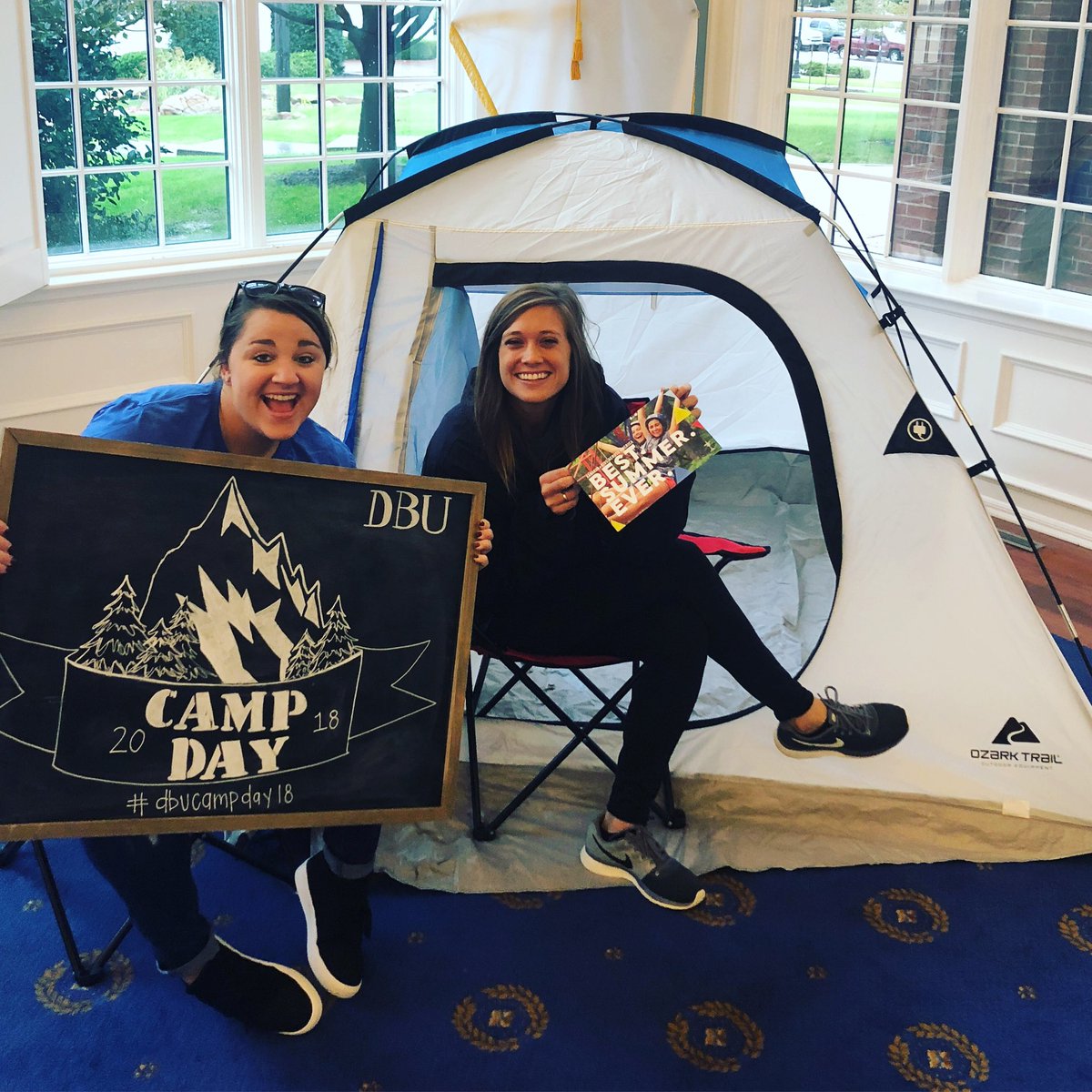 KAAKamps's tweet photo. We are at DBU Camp Day with @Kanakuk!!! Come see us today from 10-3 in Mayher Hall!!! #workatkamp https://t.co/L6I5o4c2bI