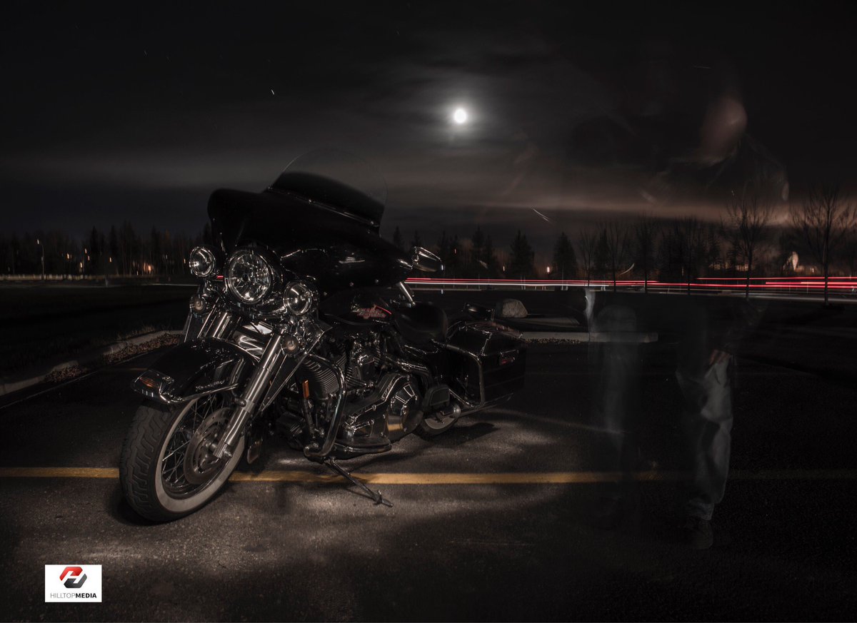 ngpshth's tweet photo. Check these photos out! Mr. Schlosser and a few of his Hilltop Media students went to Rotary Park and did some cool long exposure images of his motorcycle.  Exposure times were 30 seconds at f8. #hilltopmedia #nightphotography #ghostimages https://t.co/3FmeJBhRCV