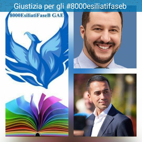 Simi978Romano's tweet photo. @matteosalvinimi @luigidimaio 
@matteosalvinimi @luigidimaio Aspettiamo da 4 anni che ci venga resa giustizia. Fuori regione i primi, a casa gli ultimi. #8000esiliatifaseb https://t.co/BQhNSoNL1u