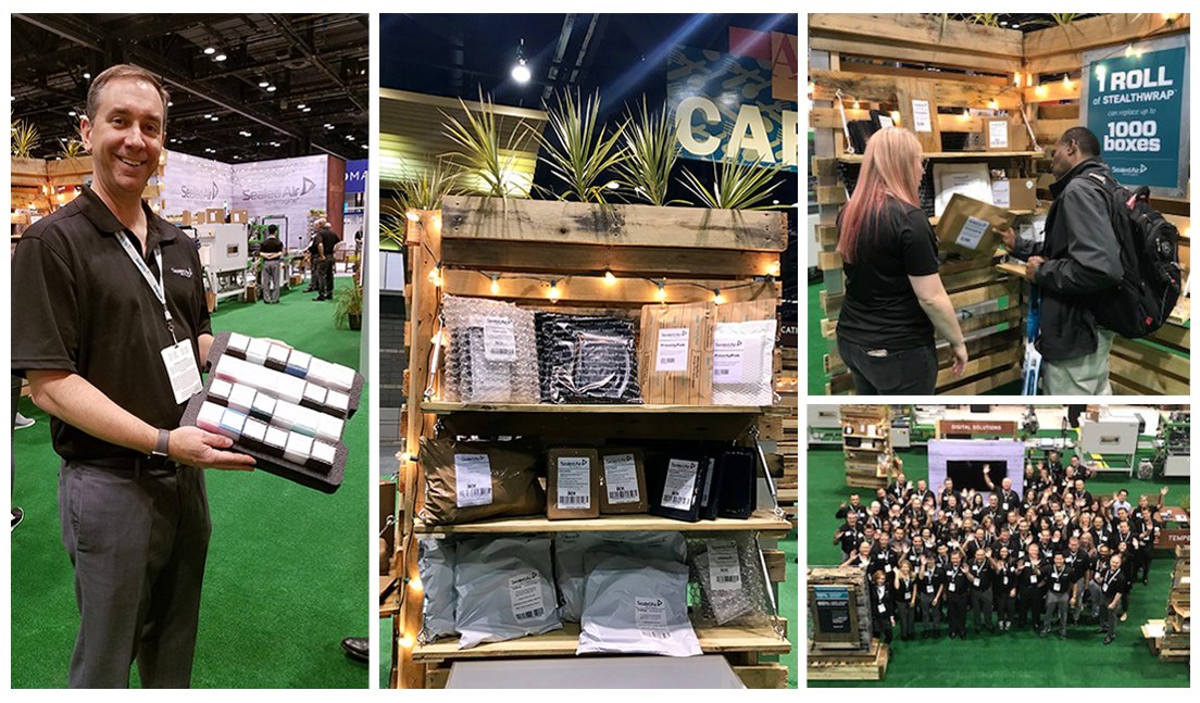 kennethchrisman's tweet photo. Our urban park-themed #PackExpo booth is the perfect backdrop for featuring our newest sustainable solution: plant-based EcoPure foam. Visit us at S-2939 to learn about all of @SealedAirPack's sustainable materials. @packexposhow https://t.co/EPrvIGU4B9