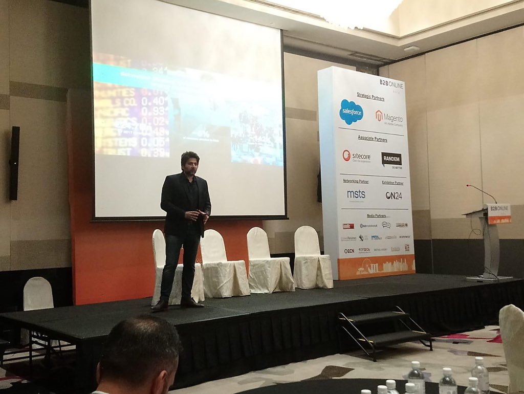 b2bOnlineAsia's tweet photo. @farrukhshad sharing a case study on @SchneiderElec ‘s #eCommerce journey from experimentation to transformation
#B2BOnlineAsia https://t.co/wvhXkTWHz7