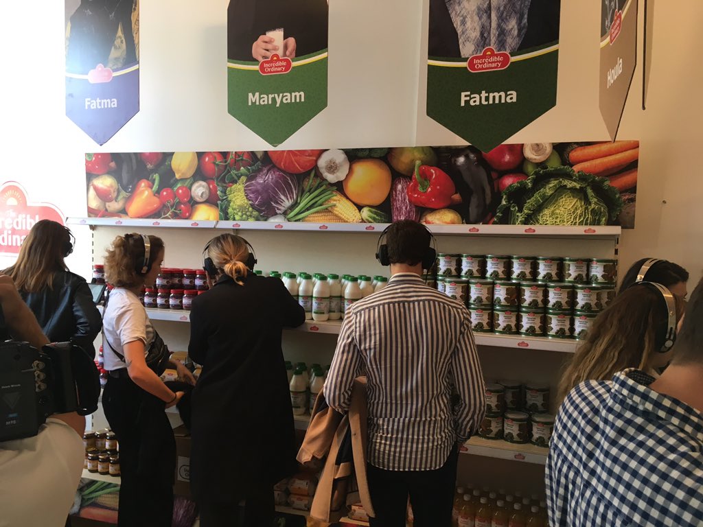 WFP_Europe's tweet photo. Freedom.
Dignity. 
Normalcy. 

The #IncredibleOrdinary shop in #Amsterdam shows Europeans how the ESSN programme allows refugees in Turkey to make seemingly ordinary but incredible choices. 

Be sure to drop by! https://t.co/jWWruo3YA0