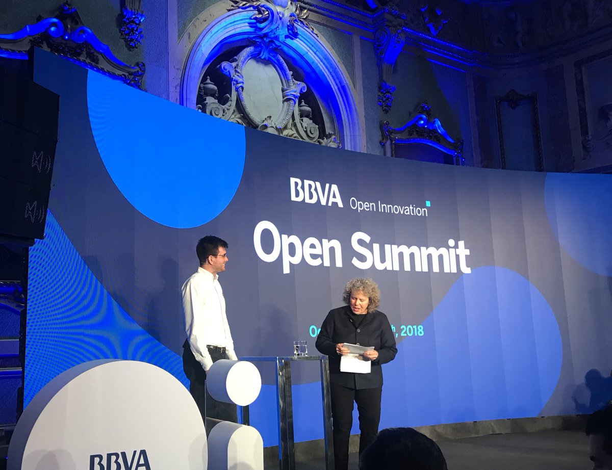 And last but not least let’s listen to the #startup pitches in the category #Fintech for Future #BBVAOpenTalent. Go entrepreneurs! #BBVAOpenSummit