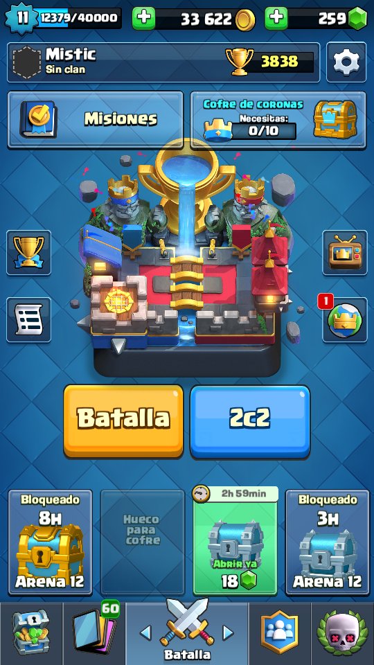 GGoku74's tweet photo. Algún clan de CR? #ClashRoyale https://t.co/3xxcujhHMo