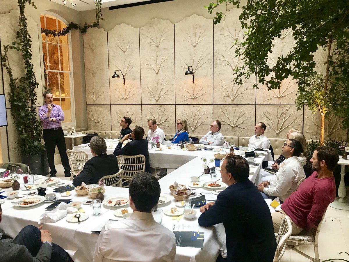 NicholaSeeley's tweet photo. Discussing the shifts needed to unlock uncommon growth at @ProphetBrand #DigitalTransformation breakfast this morning. Thanks for having us @Spring_LDN https://t.co/2dhMMqY8OP