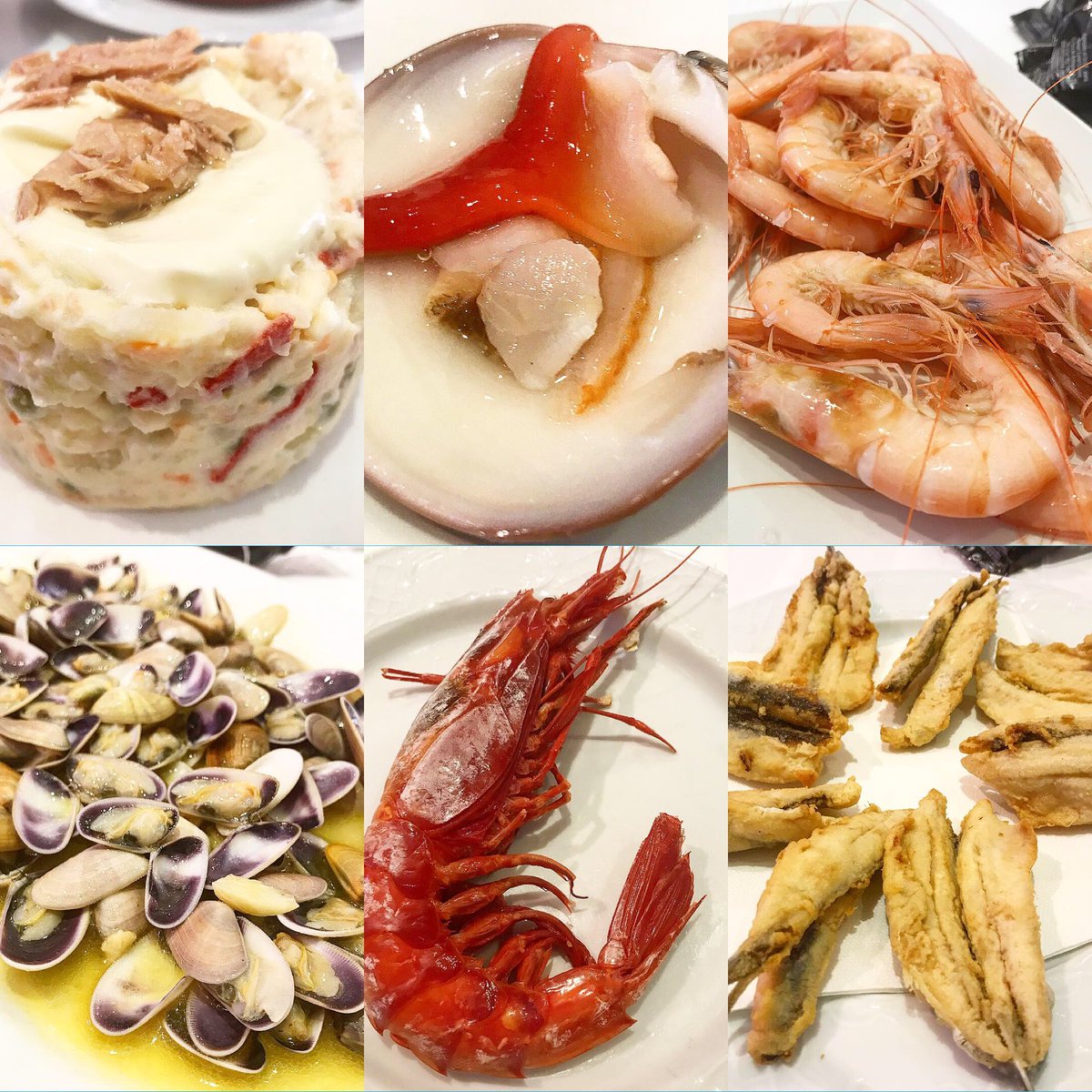 Absolutamente recomendable la maridquería <a href="/El_Cateto_Mlg/">El Cateto Malaga</a> . Muy buen producto, sabiamente tratado. Fabuloso carabinero y muy buenas gambas de Motril. Rica ensaladilla y estupendas conchas finas.