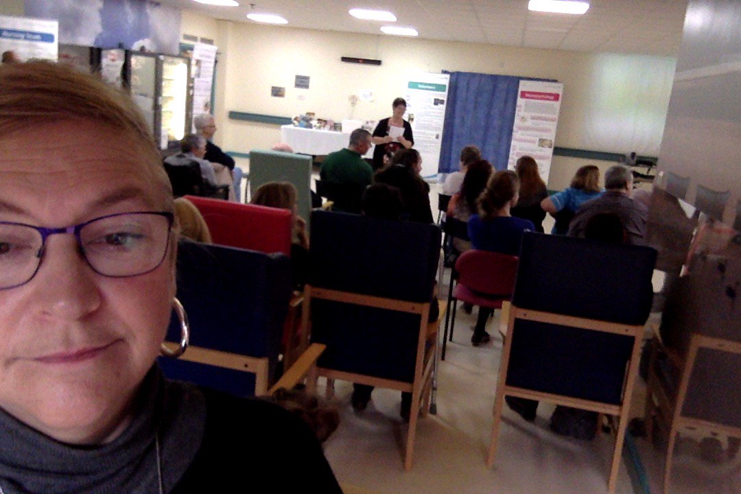 GMNeuroAlliance's tweet photo. #patients speaking now #FloydUnit #celebrations sorry we’re in the shot! https://t.co/tJt463n5cK