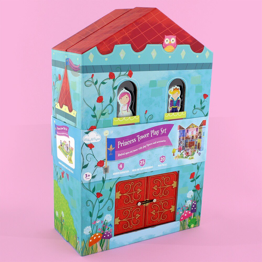 MillyandFlynn's tweet photo. Create the perfect Princess playground with this enchanting play set ๐
Open out the tower to reveal the six beautiful rooms inside, then piece together the jigsaw to create the gorgeous palace gardens ๐ณ #PrincessTower
Available on Amazon ๐ https://t.co/iRNuZWLn3O
