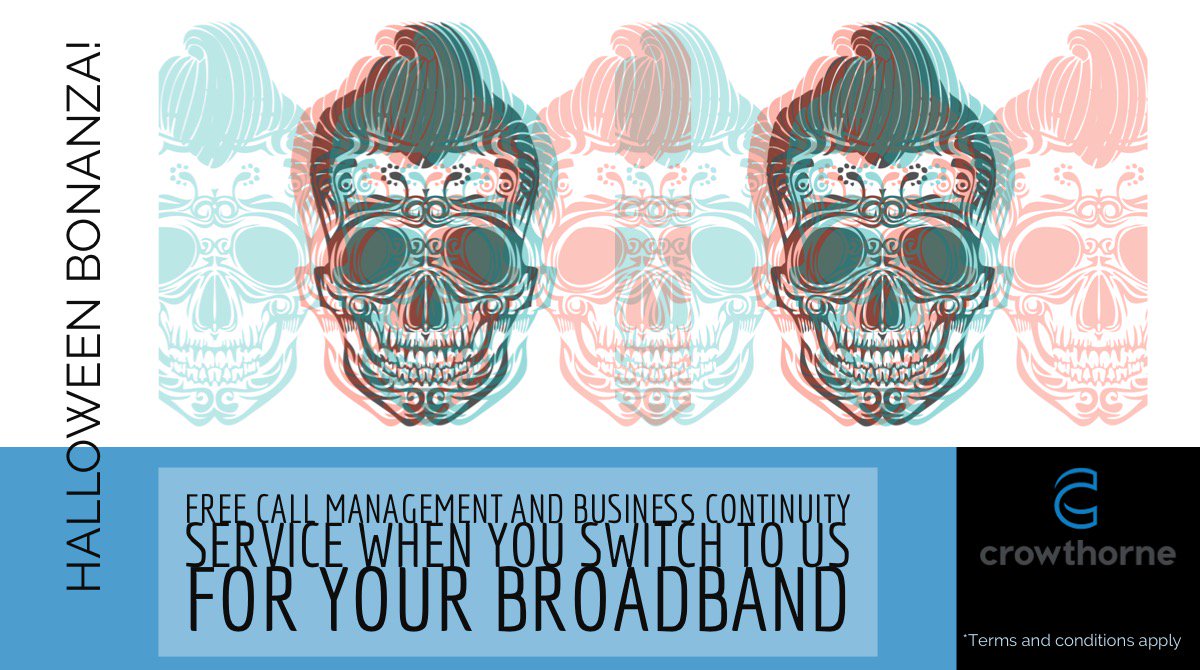 Free business continuity for your voice services - interested? You can now benefit from free SIP call trunk manager when ordered with our Broadband or Ethernet. Manage your entire number estate &amp; all aspects of your inbound calls talk@crowthorne.com