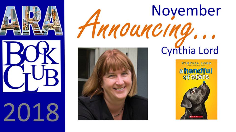 Planning and preparing for the next book club which begins on Nov. 8...for two evenings only! Giveaway coming soon!

Involve your students in this read of Cynthia Lord's A Handful of Stars.

Sign up for book club here: goo.gl/forms/xJi6pRss…

#arabkclub #araconf2018