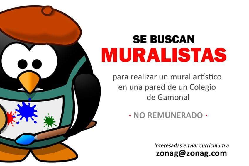 BarriodeGenios's tweet photo. SE BUSCAN MURALISTAS VOLUNTARIOS para realizar una obra de arte en una pared de un Colegio de Gamonal. ¿Interesad@? Envíanos un email a zonag@zonag.com #Burgos #Gamonal #Arte #voluntariado #voluntarios #diseño #streetart #murales #barriodegenios https://t.co/SGX2x5nQfC