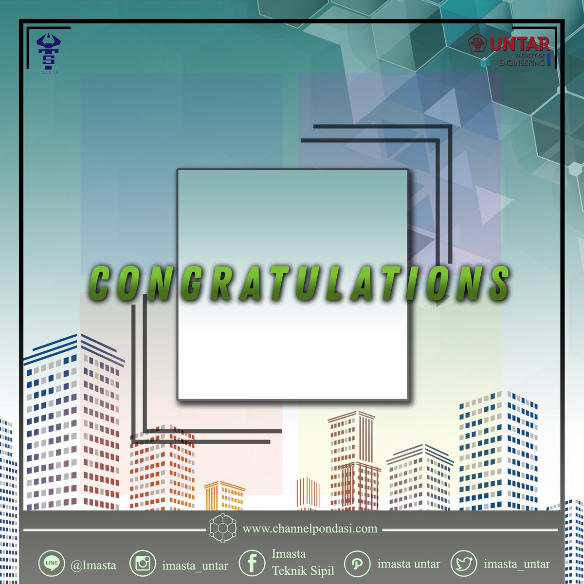 IMASTA_UNTAR's tweet photo. [CONGRATULATIONS]

Kami segenap Ikatan Mahasiswa Sipil Tarumanagara mengucapkan selamat atas pencapaiannya dalam penerimaan Beasiswa Djarum kepada :

1. Alvin Lo ( 325160148 )
2. Kevin Wijaya ( 325160155 )

Tetap Semangat, Berprestasi, dan terus Melangkah Maju !!

- IMASTA - https://t.co/myuryGLSoz