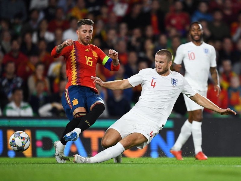 tottenhamblog's tweet photo. Revealed: What Sergio Ramos said to Eric Dier after memorable tackle https://t.co/Z7lyiABoXa https://t.co/sZdnCDaQ0H