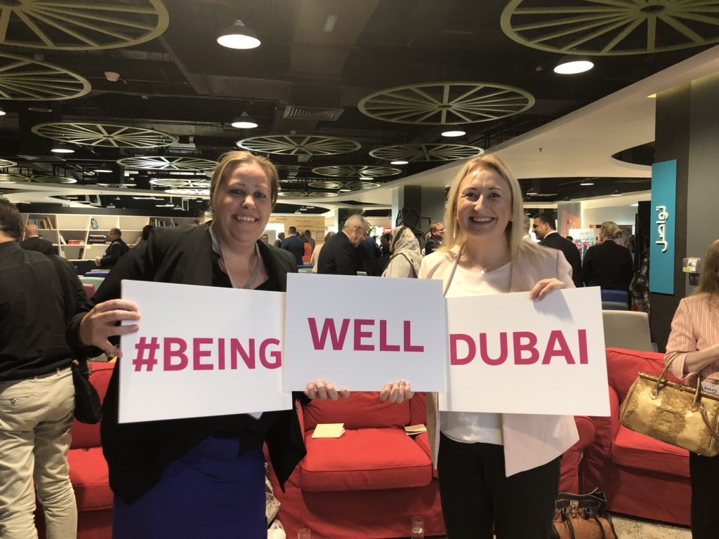 #BeingWellDubai celebrating this new initiate from <a href="/KHDA/">KHDA | هيئة المعرفة والتنمية البشرية بدبي</a> #KHDA