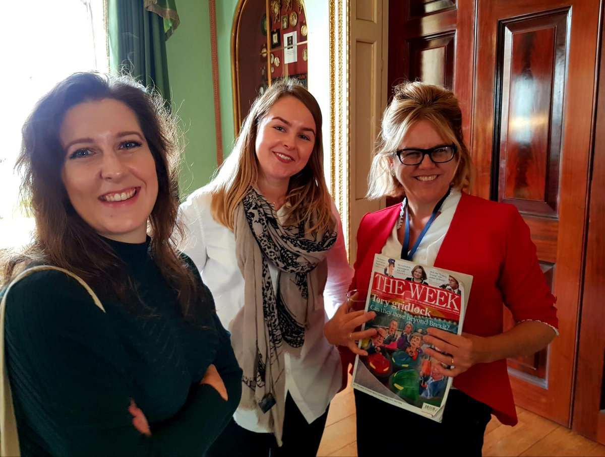 With the team from <a href="/TheWeekUK/">The Week UK</a> - so nice to have met you all! <a href="/AlthorpLitFest/">Althorp Lit Fest</a>