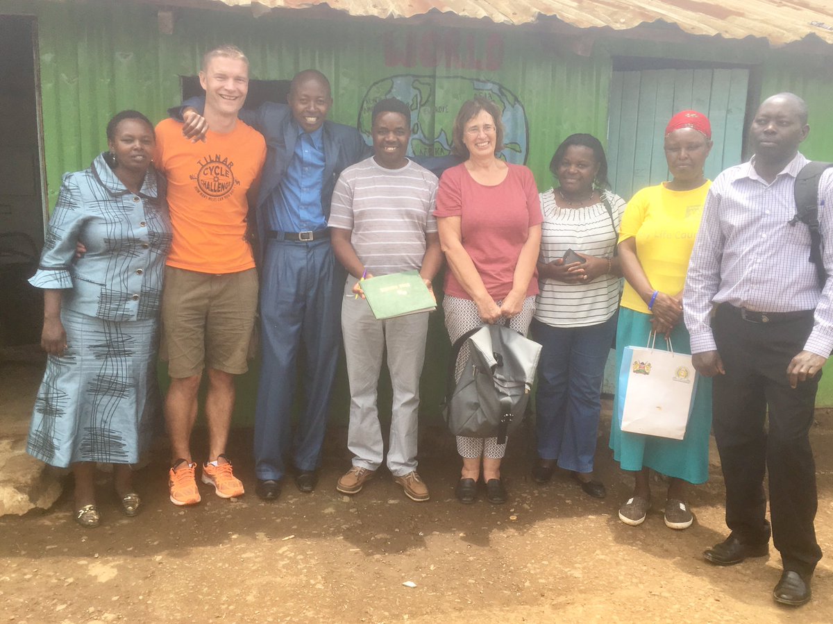 What a privilege to visit the Excel School which is in the Ngando slums in Nairobi &amp; supported by <a href="/PaRfeeding/">Porridge and Rice</a> one of our chosen charities. It really shows the power of education and the hope it gives children.
#GetInspired &amp; Take the 2019 tilnarcyclechallenge.org New Website live