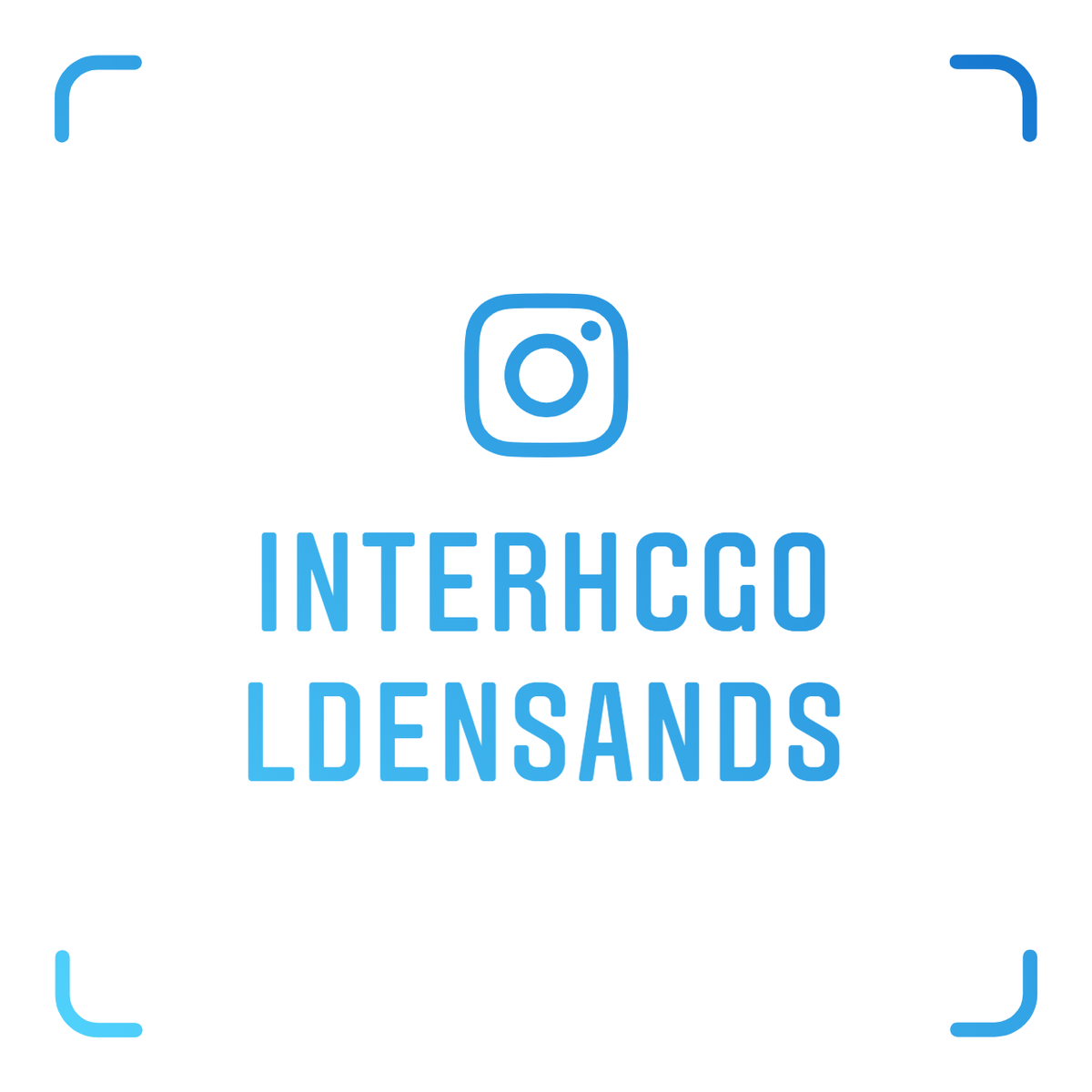 InterHCTS's tweet image. Did you try #nametag - the new INSTAGRAM feature?