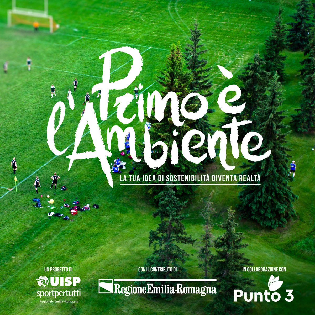 Vuoi organizzare in #EmiliaRomagna un evento sportivo sostenibile e attento alla #natura? 🌲
Noi ti sosteniamo, con il concorso Primo è l'#Ambiente.
Scopri come. Scarica il #bando e partecipa 👉 bit.ly/concorso-primo… 🌍🐼🐳🌿