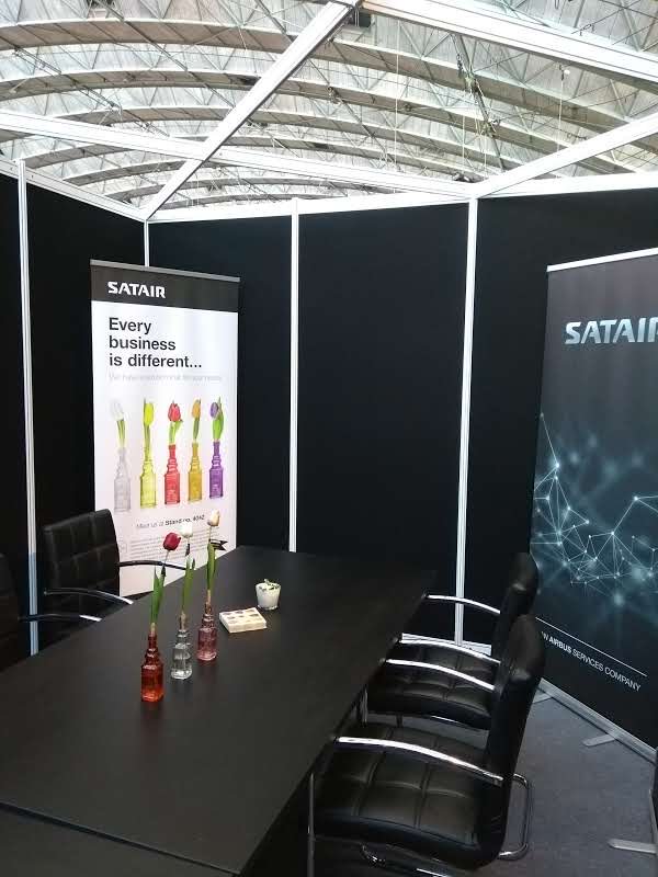 Satair_aviation's tweet photo. The first day of MRO Europe is on! Our booth at stand no. 4042 is not a bad place for a meeting, if we must say so ourselves ✈️
#MROEurope #mroe #aviation #aftermarket #distribution #supplychain #spareparts #MRO #MRONetwork @AvWeekEvents @AviationWeek https://t.co/QEwNgh71zm