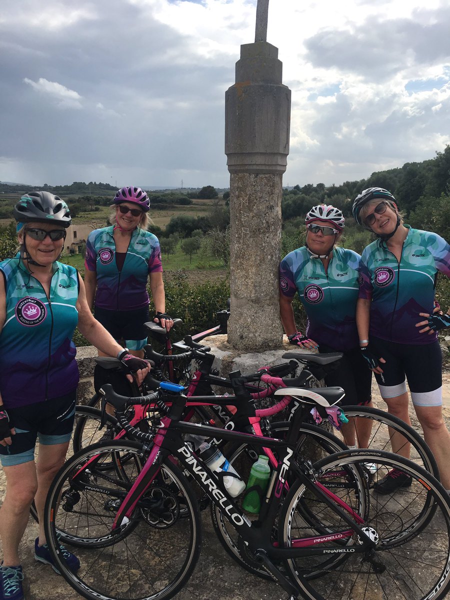<a href="/queeniequeensCC/">QueensburyQueens</a> enjoying <a href="/PinaExperience/">Pinarello Experience</a> yesterday