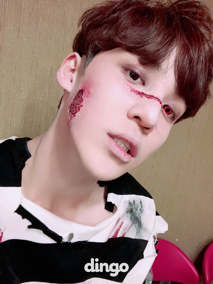 dingo_official's tweet photo. [#딩고뮤직] #에이티즈 다같이 좀비 분장하고 뭐했게~~~?! https://t.co/AvkzS8apXy