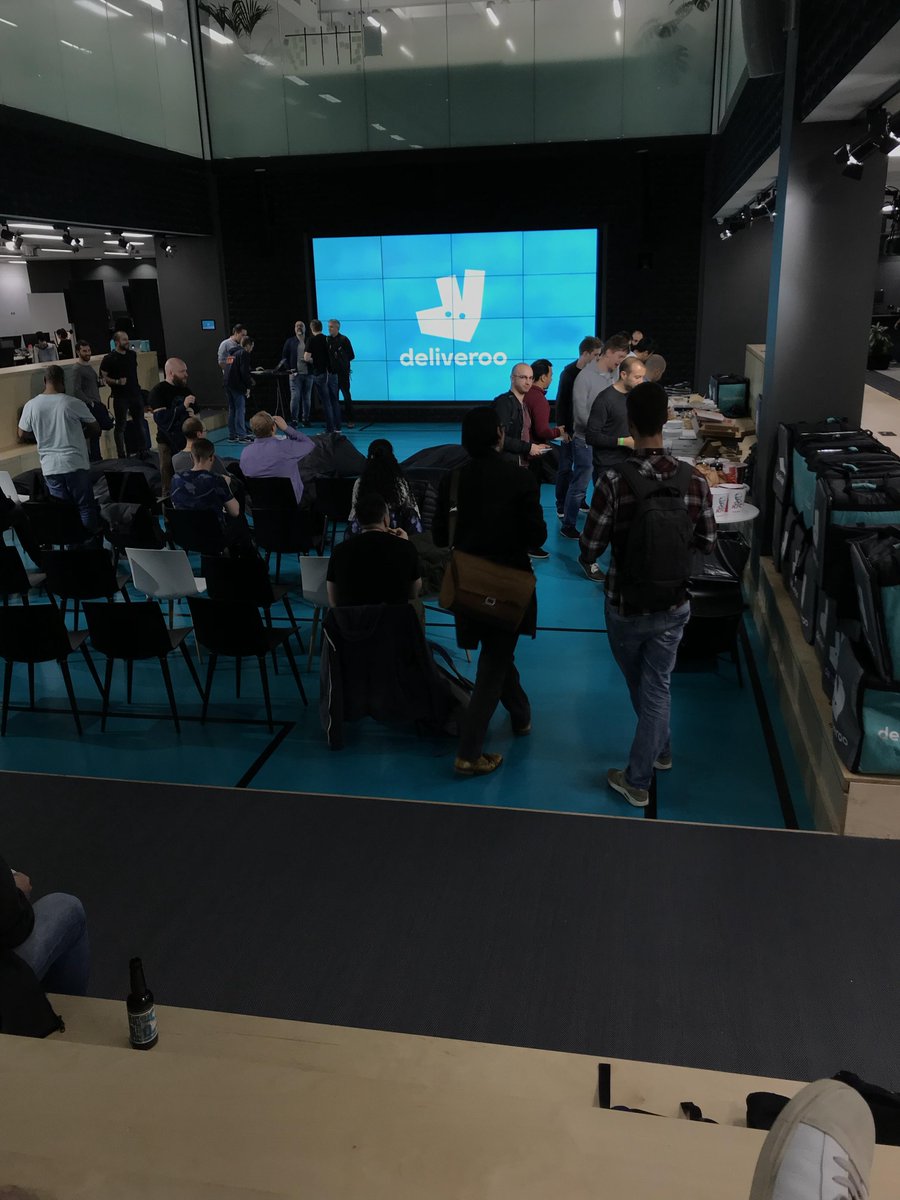 JavascriptForum's tweet image. Great talks on RxJS and MobX at @Deliveroo HQ. Very well organised by @london_JS and look forward to the next one.
Would be good to speak if you was there!! hashtag#javascript