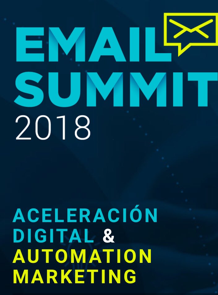 danitosoldan's tweet photo. En la industria de las comunicaciones digitales de LaTam las empresas del sector trabajamos unidas para profesionalizar el ecosistema. Hoy @AMDIAweb #EmailSummit2018 https://t.co/PrTV5KJ60F