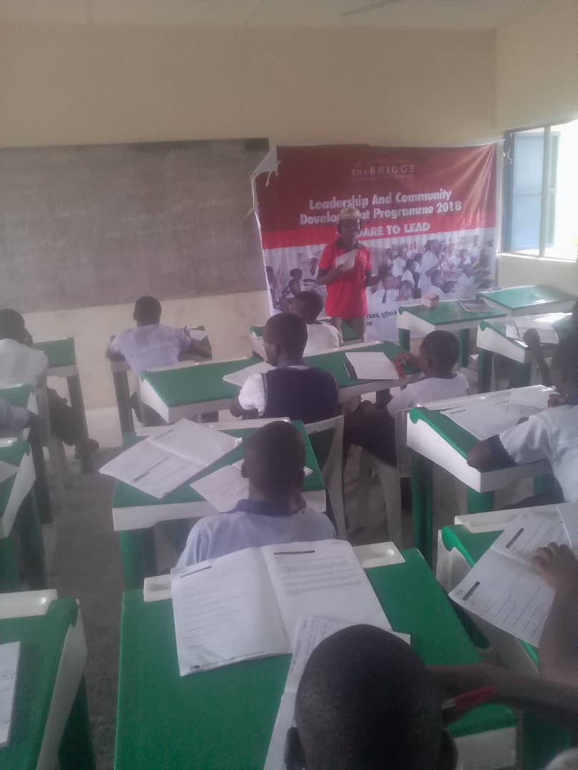 TBLFoundation's tweet photo. Location: Community Secondary School, Igbo Imabana, Abi LGA.
Volunteer: Aguocha Benadine Kelechi
Focus: Self Awareness, Self Esteem, Vision and Goal Setting
#LCD2018
#daretolead #selfawareness #selfesteem #leadership #innovation #communitydevelopment https://t.co/B6rFNFkD0v