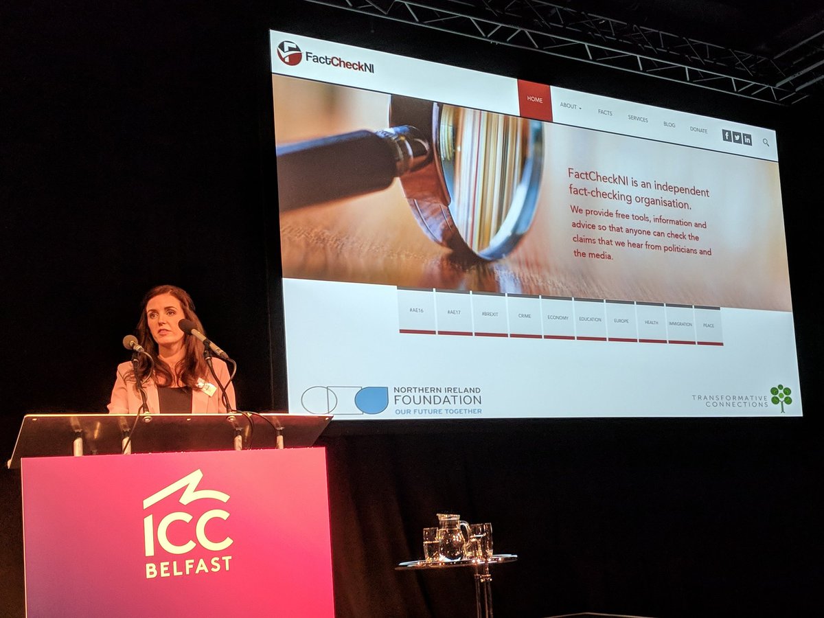 <a href="/OrnaYoung/">Orna Young</a> explains our #factchecking work <a href="/NISRA/">NISRA</a> conference <a href="/factchecknet/">International Fact-Checking Network</a>