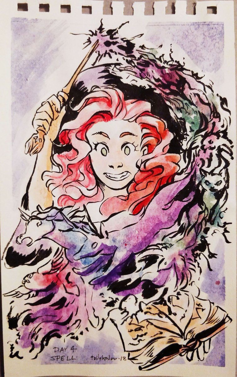 FXPServices's tweet photo. Full XP has taken on the #Inktober challenge!
Creative geniuses Elsa, Tuuli, Woo, and Jonna have all joined in this October with various mediums.
Check out their work! @tuikkaluu @wooosome
#fullxp #inktober #artists #womeningames #gamedev #indiedev #corporaterebels https://t.co/cGAqv3C9my