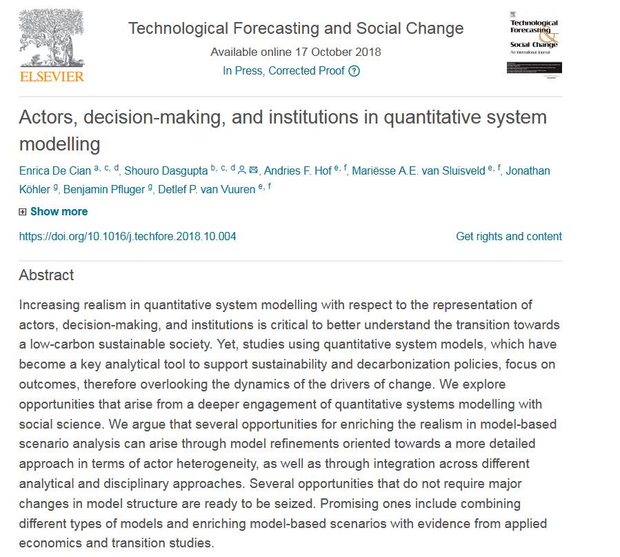 PATHWAYS_EU's tweet photo. Just out! In our latest paper we take stock of how different quantitative systems models take #actors, (social) #decision-making, and #institutions into account (#IAMs, #ABMs #ESMs) and how we can potentially advance future studies on this topic  👉https://t.co/0NXQVErJfs https://t.co/XAAZmeUl8h