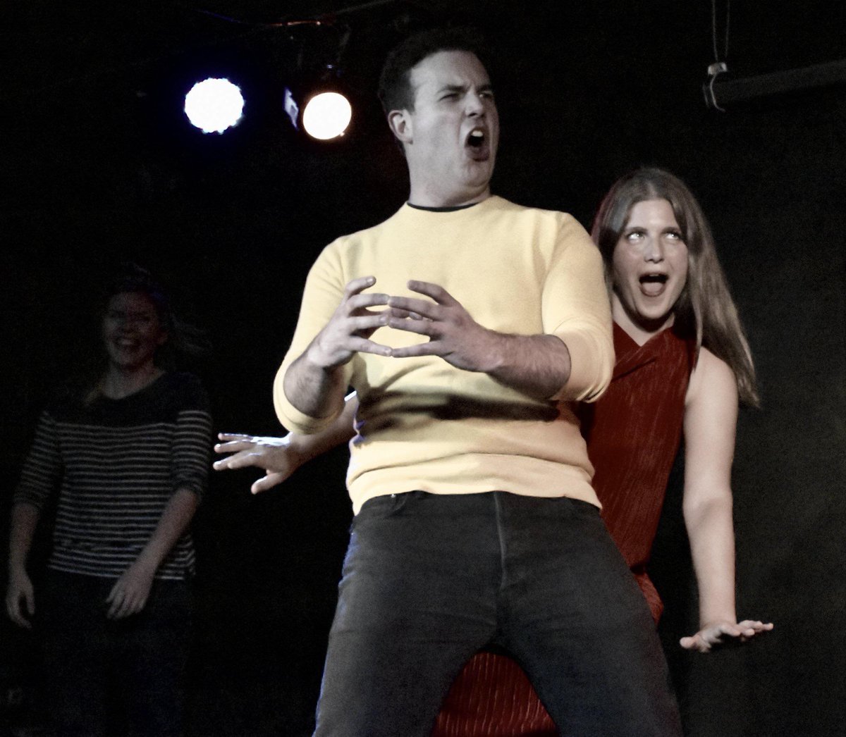 hooplaimpro's tweet image. Thursday = Hoopla's Improv Clubhouse! 8pm FREE. Our guest's this week are:  @sallyhodgkiss &amp;amp; @AlexanderFoxEtc,  @PostScriptImpro &amp;amp; Mørdsäga! With your host Sean Mc Inerney!!! bit.ly/2M7GaUg