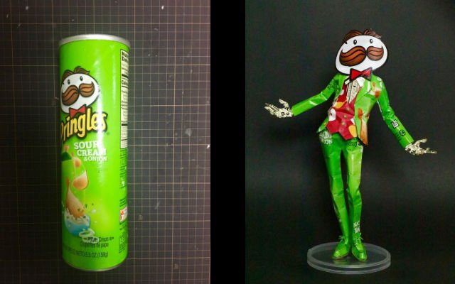 grapejapan's tweet photo. Japanese Papercraft Artist Turns Pringles Can Into A Stylish Pringles Mascot Figure
https://t.co/5opHFhWm0y #juliuspringles #papercraft #pringles https://t.co/njjlBl66Ji